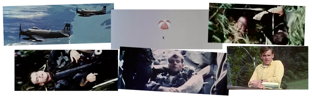 screen captures from Faces of Rescue