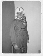 Jim DeVoss flight suit