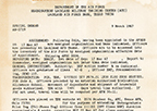 orders March 1967